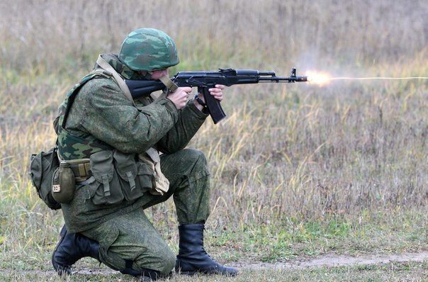Стрельба из АК-74.Советы военных.