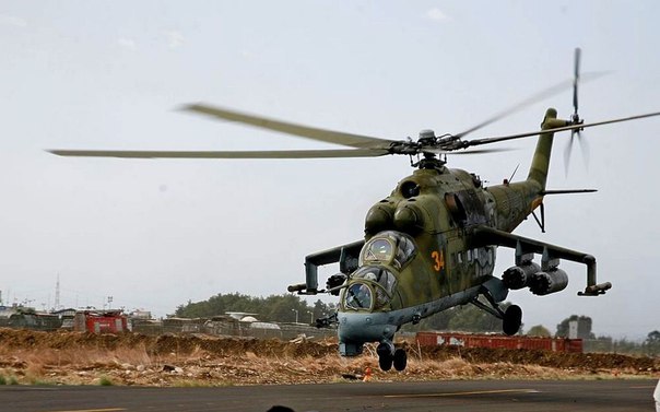 Десять фактов о вертолетах Ми -24