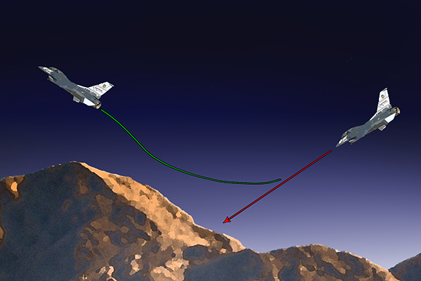 F-35 получат систему уклонения от столкновения с землей. 2