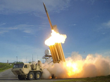 ЗРК THAAD в действии. ФОТО