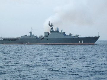Военно-морской фрегат победил конкурс на высшую номинацию России